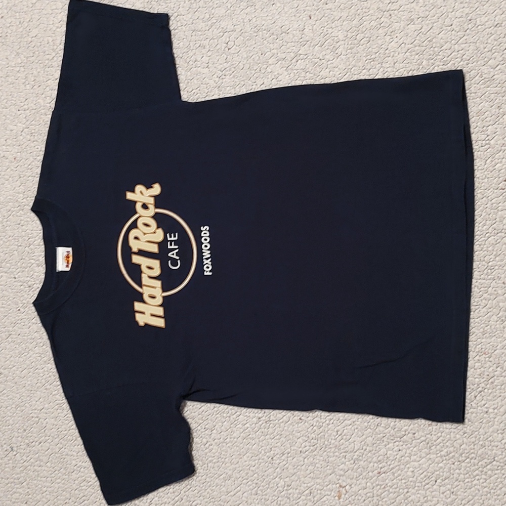 Vintage Women's Foxwoods Hard Rock Cafe Med Tee